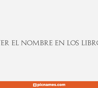 CÃ³mo poner el nombre en los libros de texto